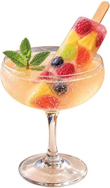 Fruity Fresca Popsicle Mocktails
