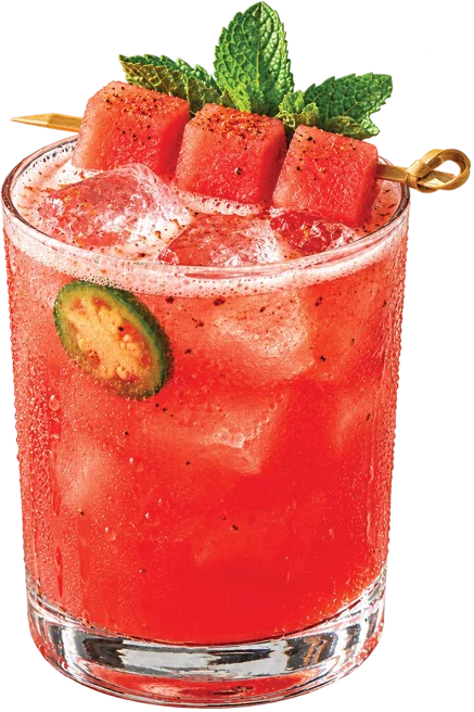 Spicy Watermelon Spritz